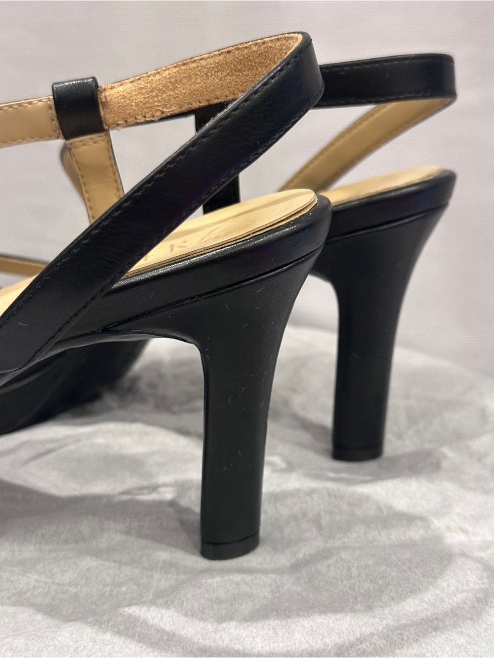 Naturalizer Black Strappy Heeled Sandals - Picture 11 of 12